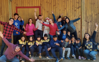 Desayuno navideño en escuela san Luis de Quino